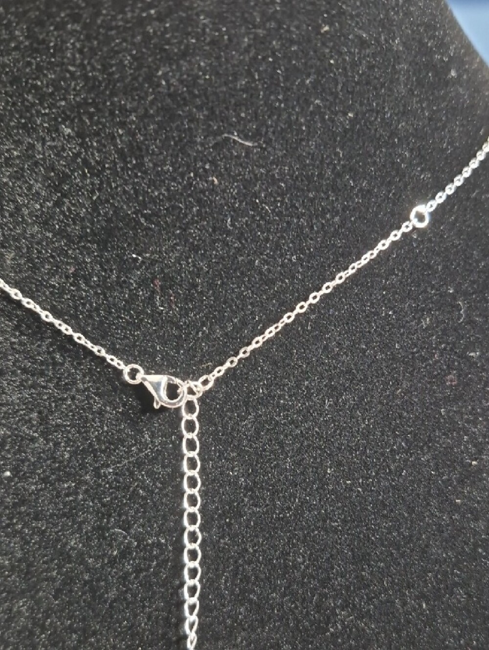 Moissanite 925 Sterling Silver Pendant Chain - Picture 5 of 6